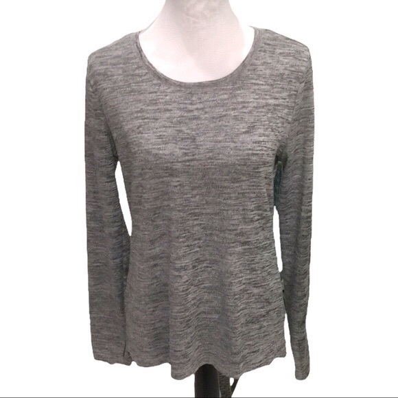 90 DEGREE Yoga Top Grey Size Large - Picture 7 of 7